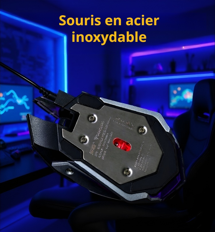 Ensemble clavier et souris mécanique