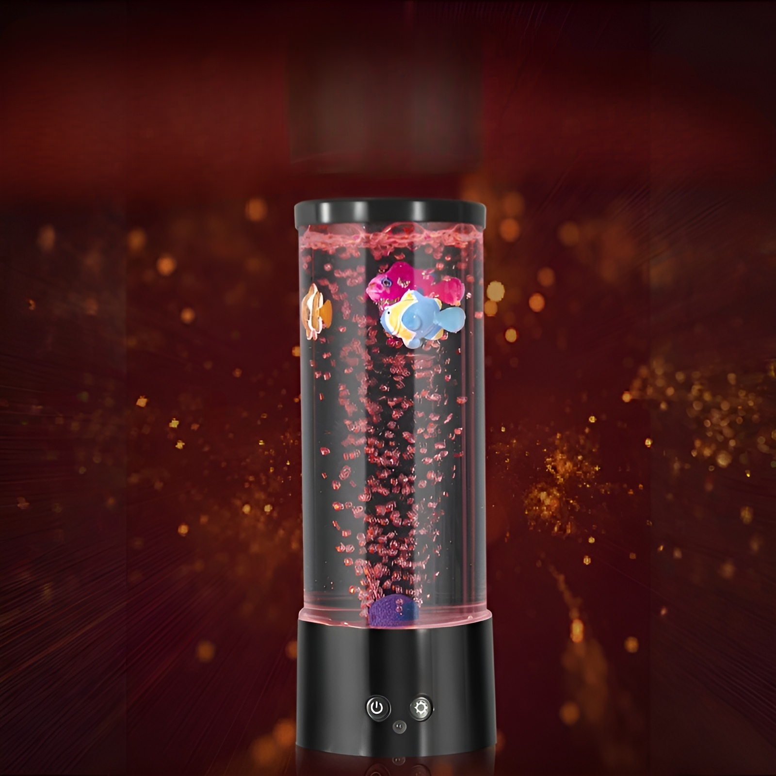 氣泡魚造型LED高亮USB小夜燈