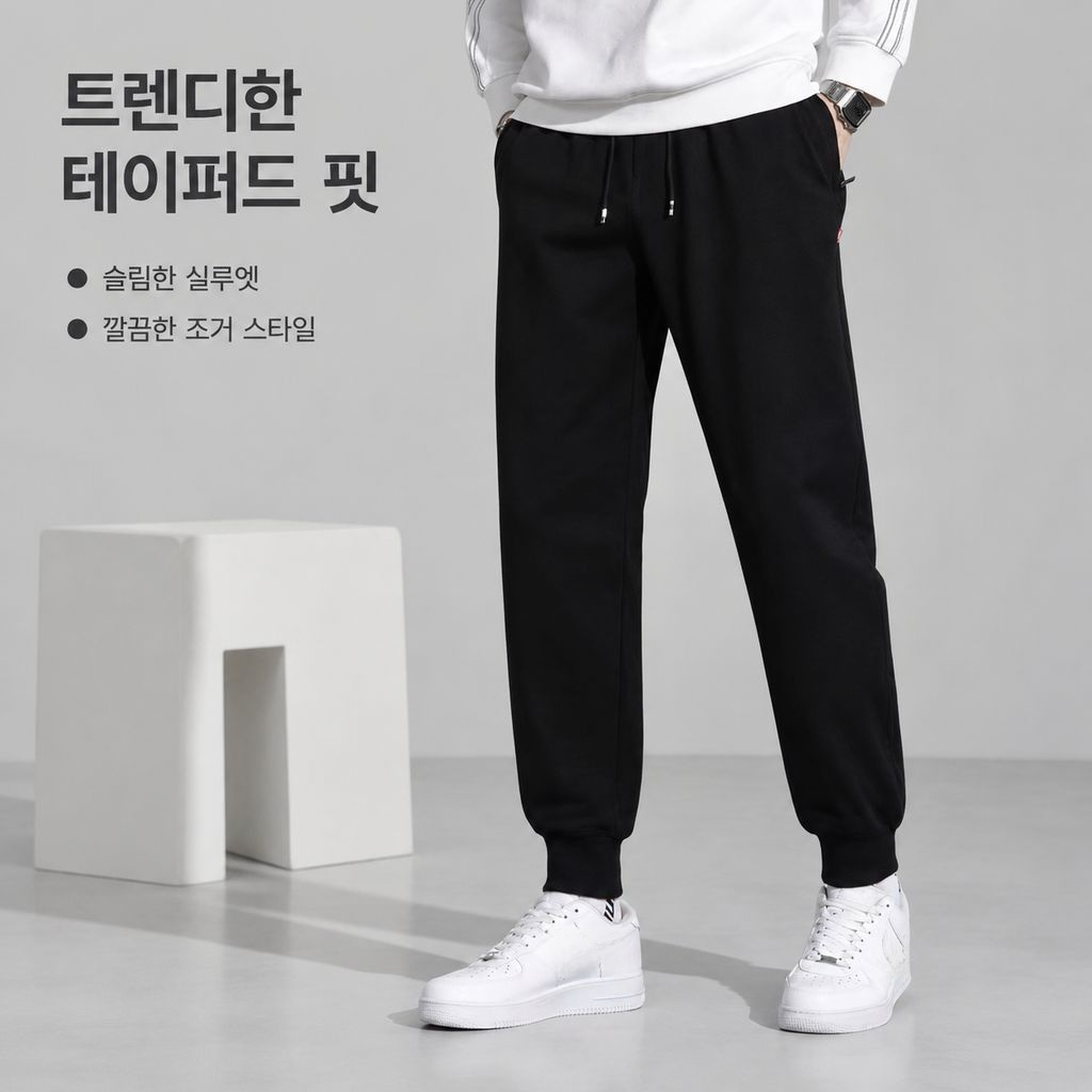 남성 운동 긴바지