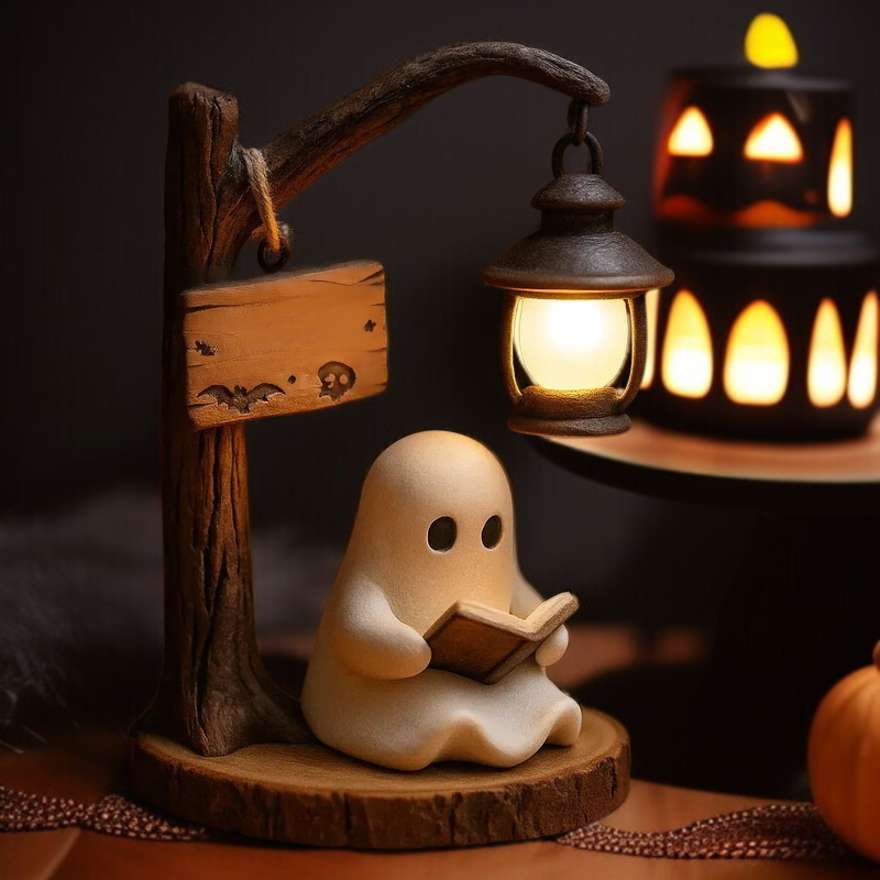 할로윈 유령 무드등 가로등 야광등 독서 무드등