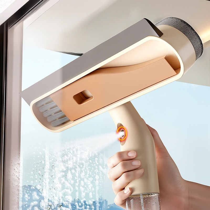 Extendable Liquid Glass Squeegee, Household Cleaning Tool