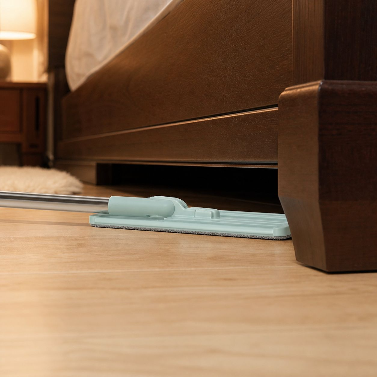 Wooden Floor Mop Strong And Durable Microfiber Material