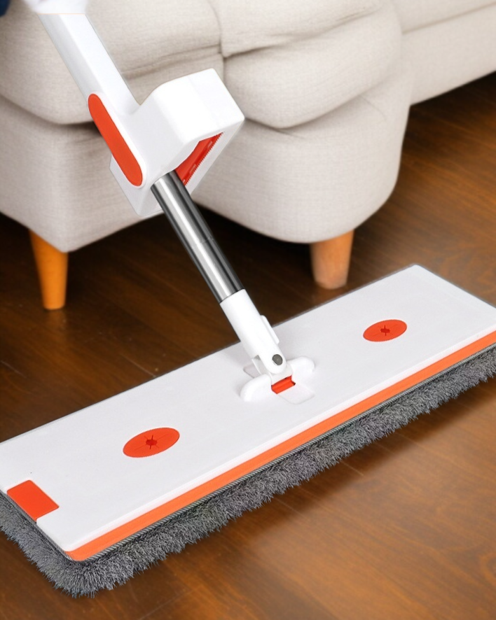 【R】2025年新型スプレー式レベリングモップ 家庭用ワンモップ クリーン ハンズフリー 怠惰なモップ掛け ウェット＆ドライ兼用