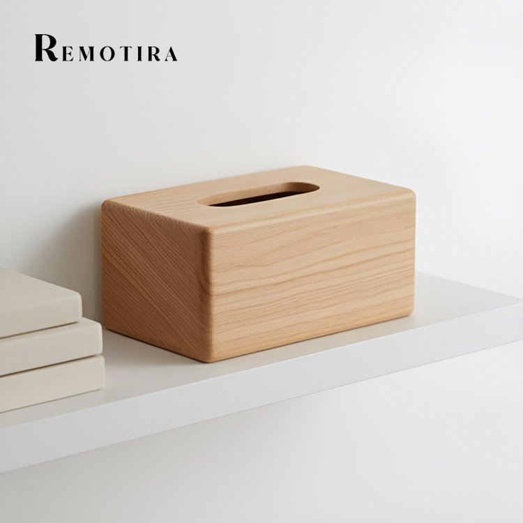 인테리어에 어울리는 내추럴 티슈박스