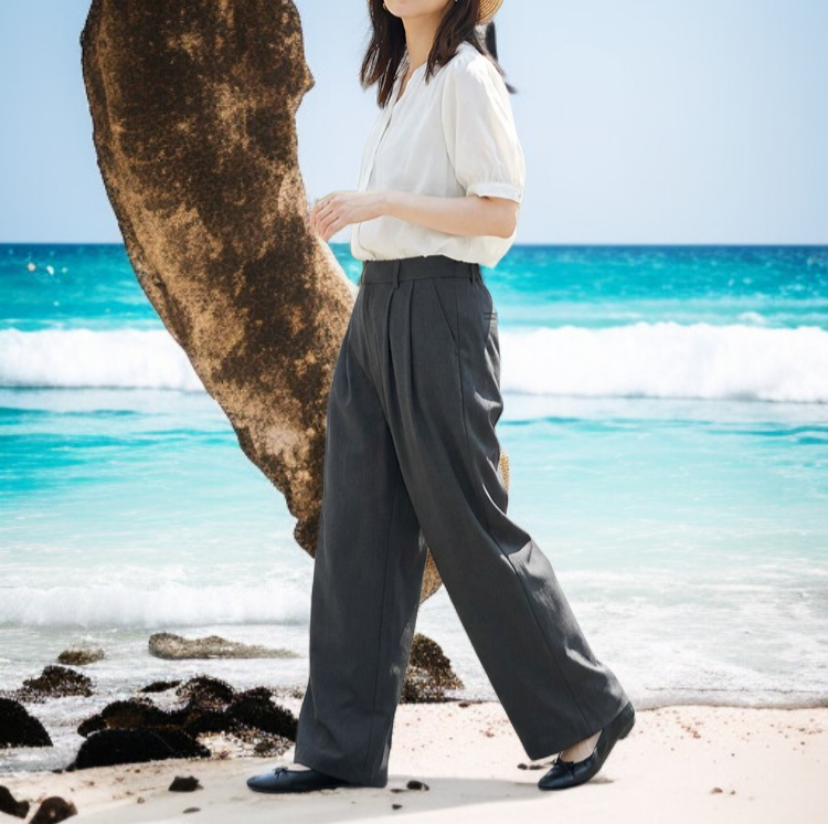 快適な履き心地のパンツ素材拡大