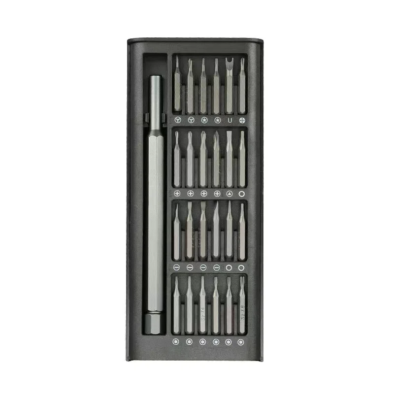 Easy-to-store screwdriver set