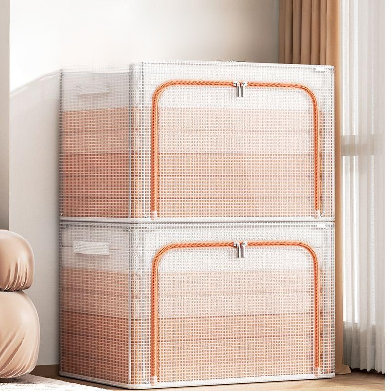 Thickened Clear Folding Storage Container for Household Use