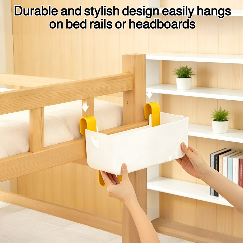 Bedside storage hanging basket