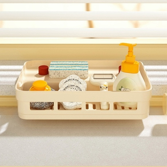 싱크대 옆 무타공 물빠짐 선반