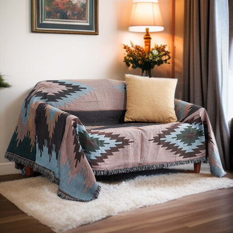 더블 소파 커버 담요 캐주얼 북유럽 장식 커버 담요 양면 타이거 커버 담요 소파 타월 소파 커버 싱글 커버 담요