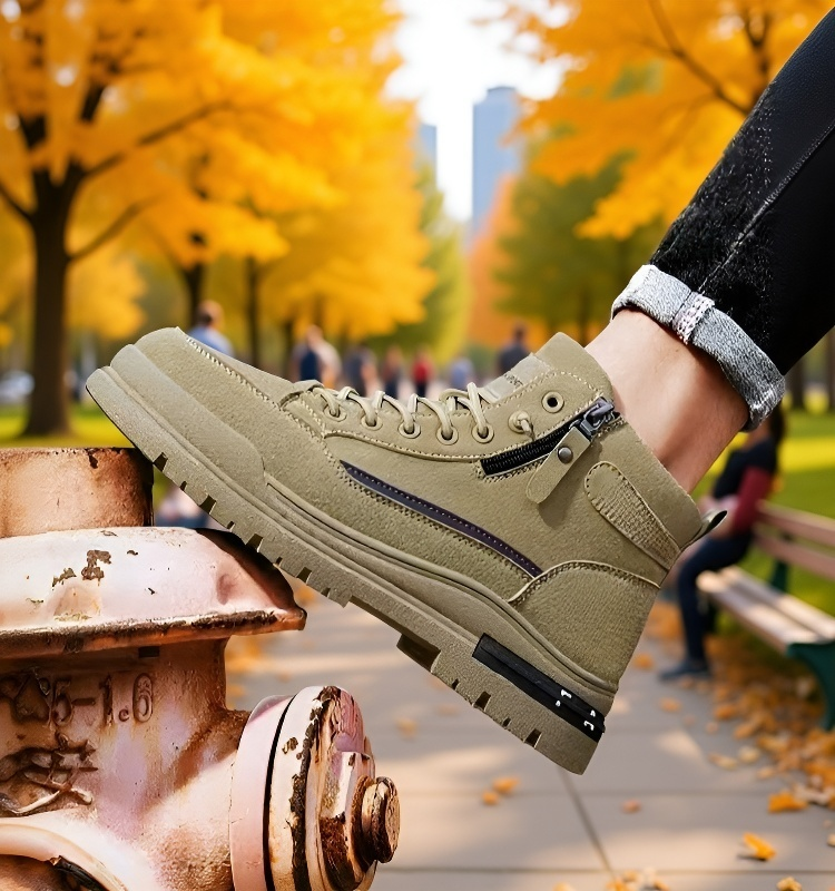 기모 안감으로 따뜻한 남성 겨울 워커