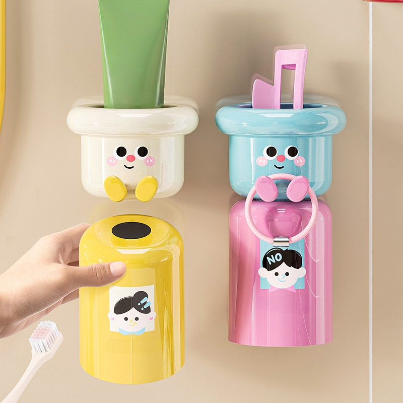 磁吸多巴胺牙刷置物架