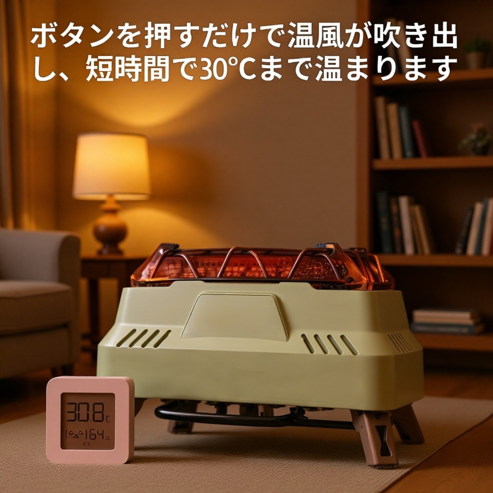 ポータブルカセット暖房ストーブ