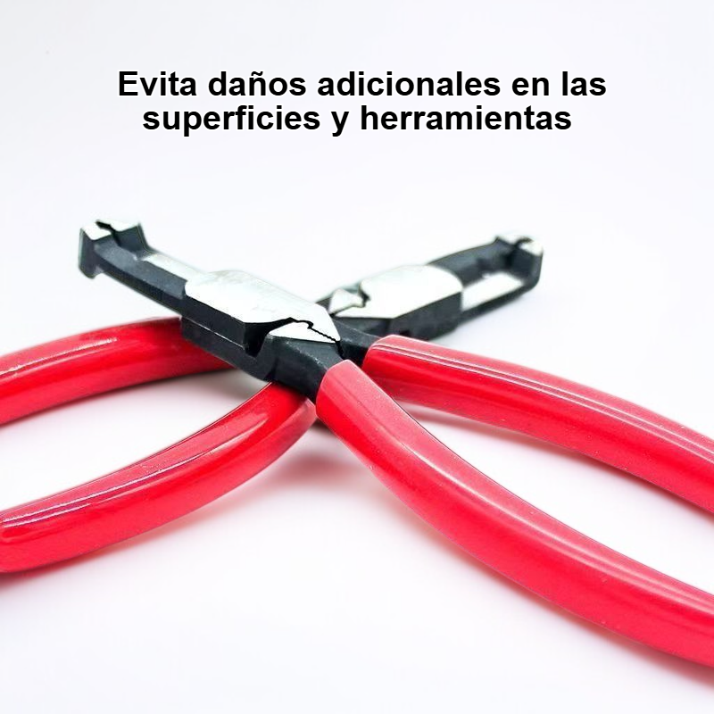 Herramienta para quitar tornillos dañados con diseño ergonómico