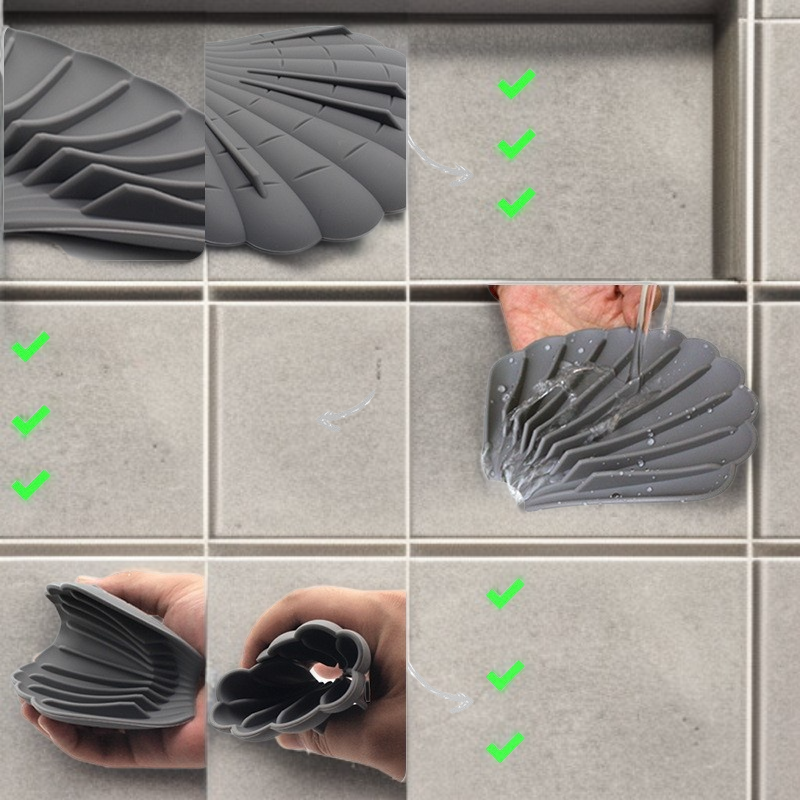 Seifenhalter aus weichem Gummi