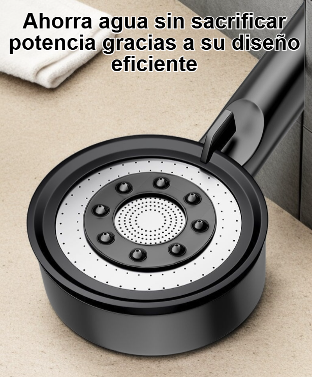 Ducha de cinco velocidades ajustables para baño