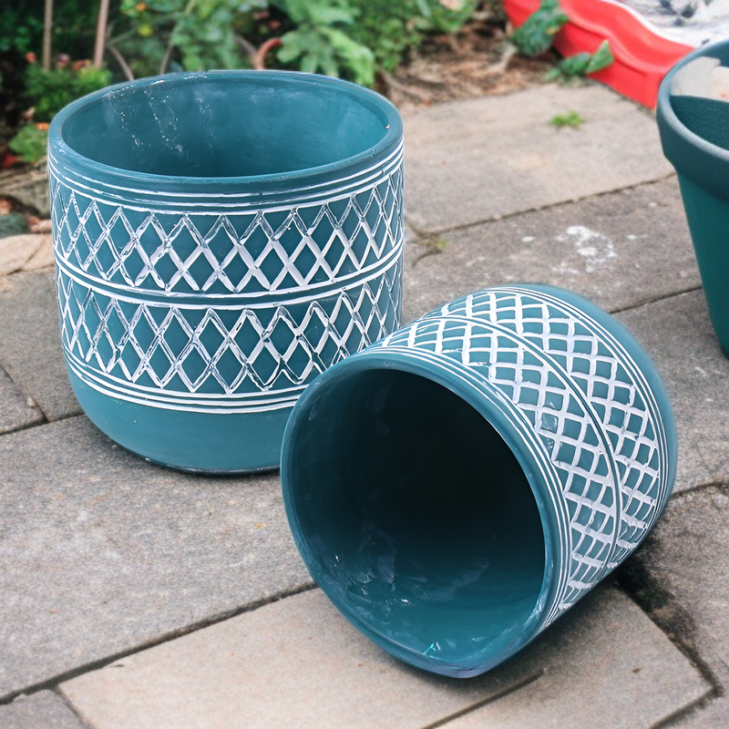 Indoor balcony green plant container