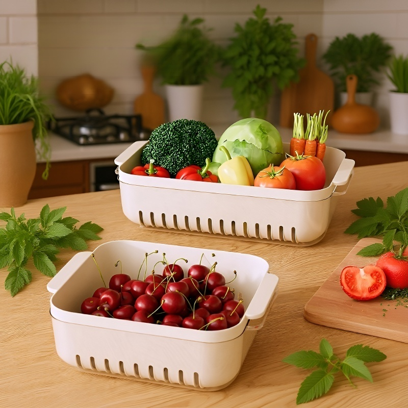 이중 구조 배수 바구니