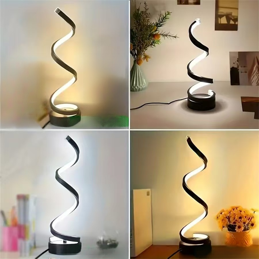 나선형 USB 데스크 램프