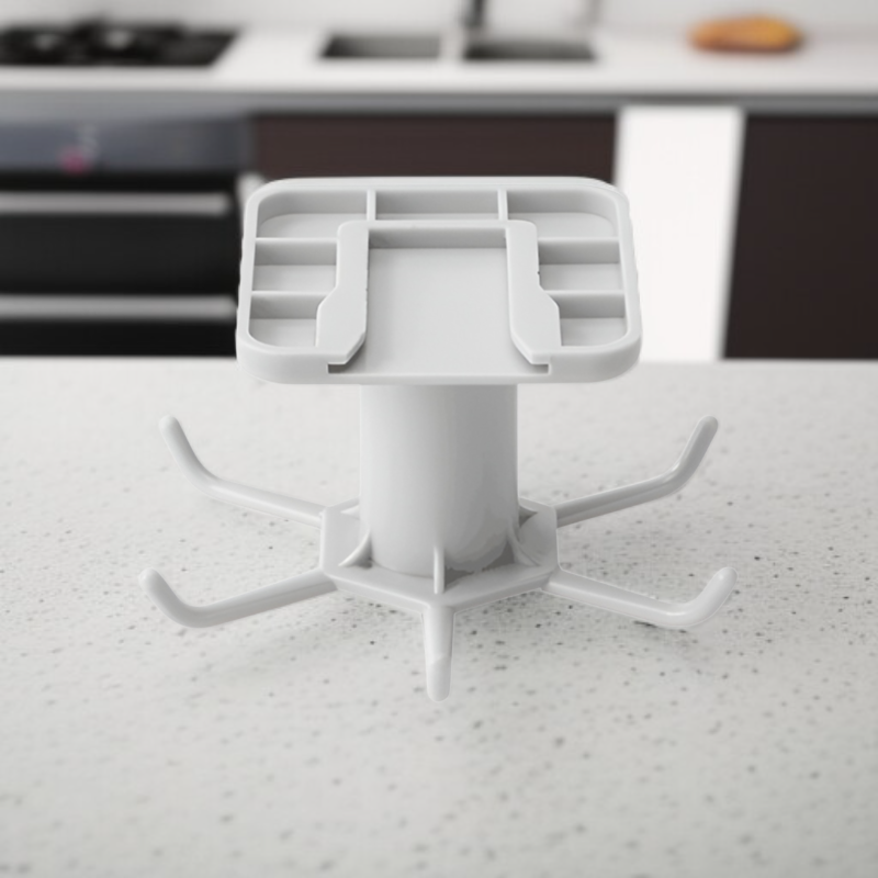 무타공 주방 벽걸이 수납 선반