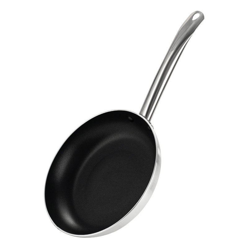 Aluminum alloy flat bottomed pan
