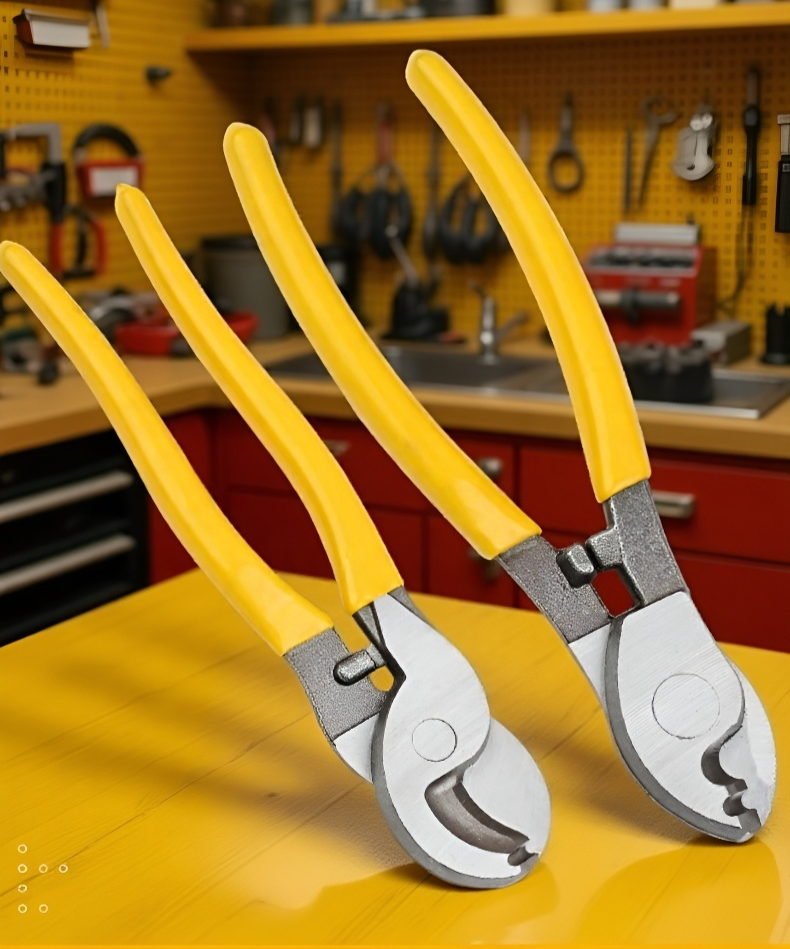 Industrie-Abisolierwerkzeug mit mehreren Funktionen in Nahaufnahme