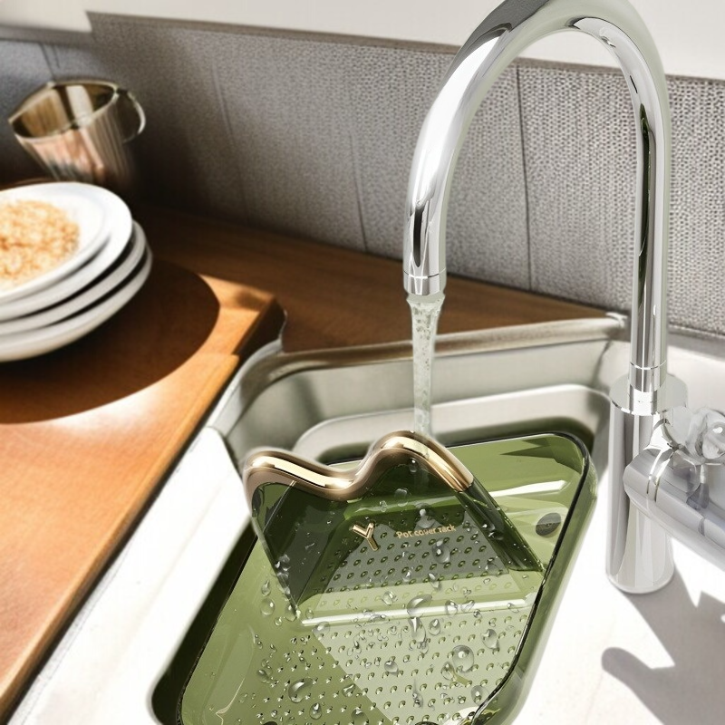 다용도선반 주방 스탠드 좌식 물받이 물빠짐 냄비뚜껑선반 다용도 국자 수납선반 도마삽선반