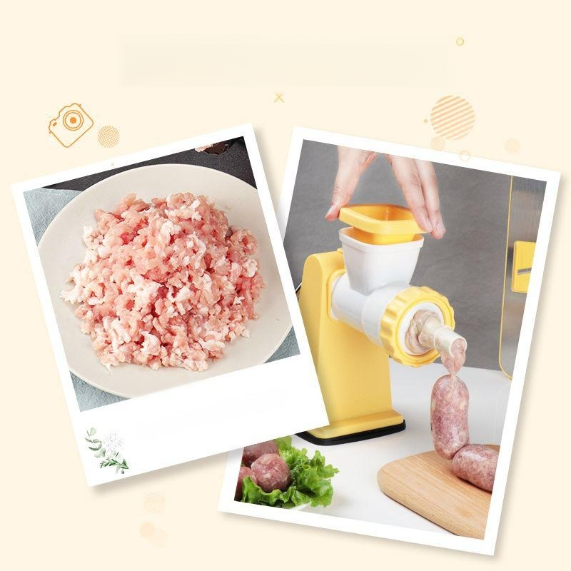 손으로 돌리는 다기능 고기 분쇄기