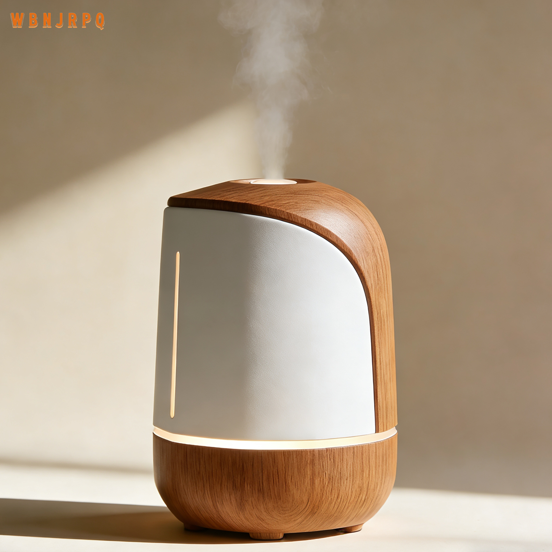 Humidificador difusor de aroma ultrasónico con veta de madera