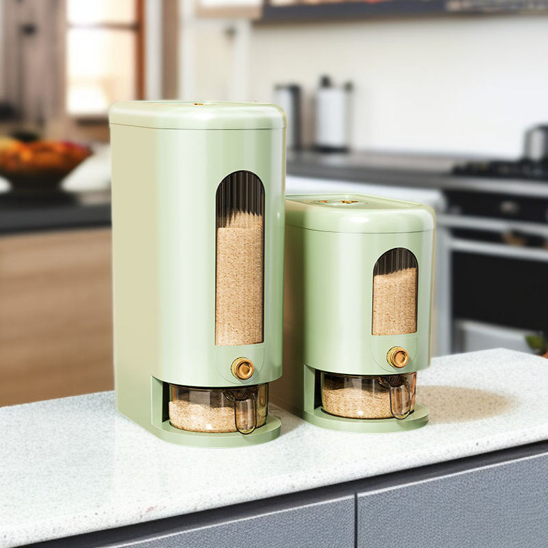 ถังเก็บแป้งแบบมีฝาปิด