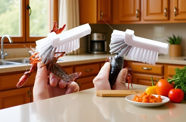 욕실 청소 플라스틱 브러시