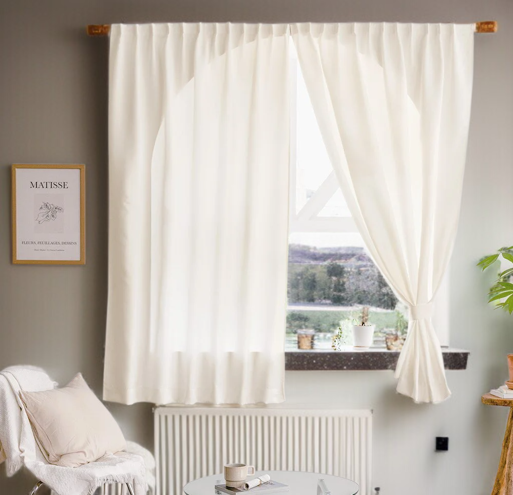 침실 펀치 프리로 올 차광 커튼 접착식 햇빛가리개 자체 접착 발코니 창문 차광막