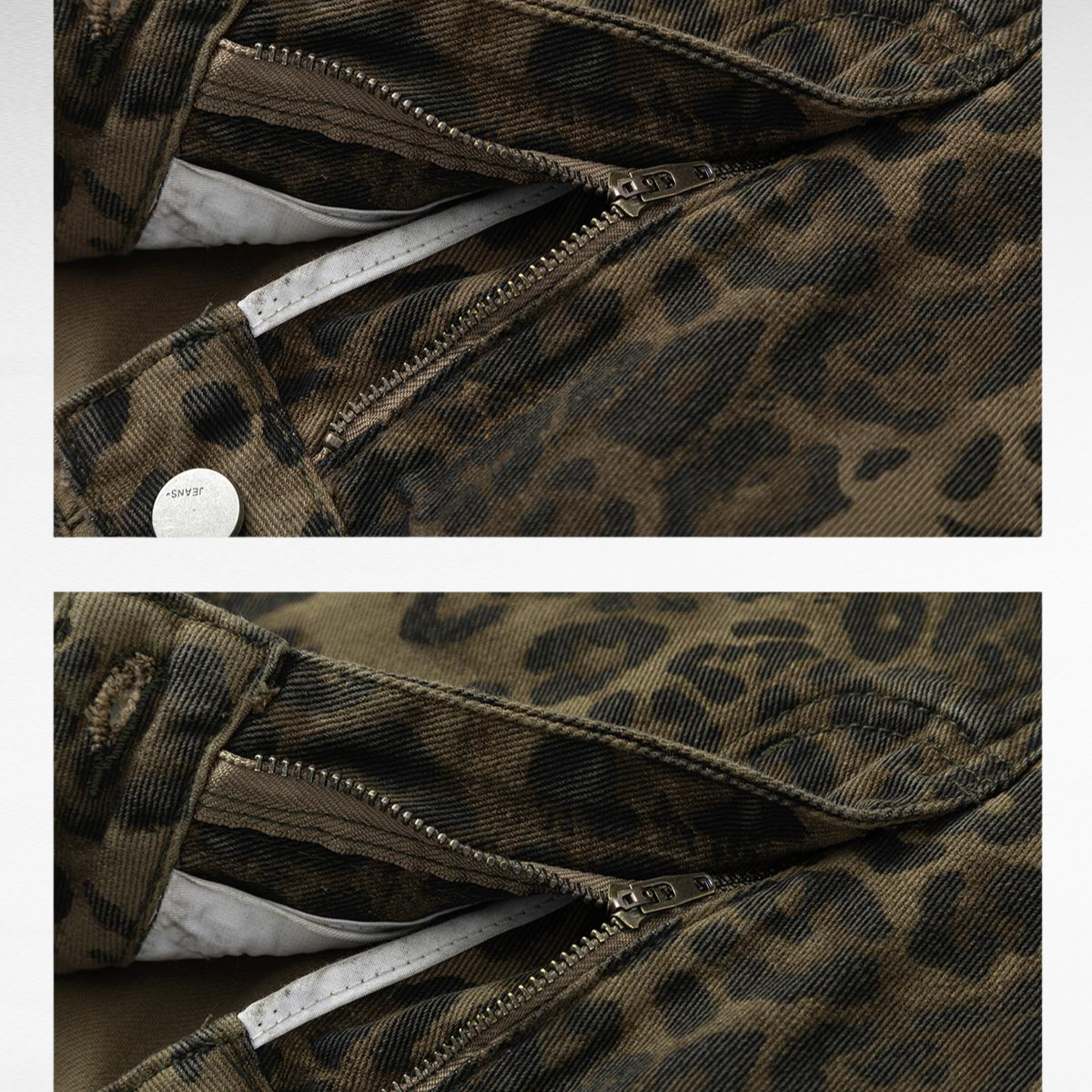 休閒牛仔直筒褲