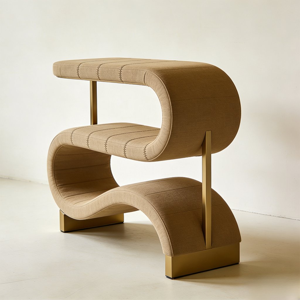 Banco zapatero multifuncional de madera en entrada de casa