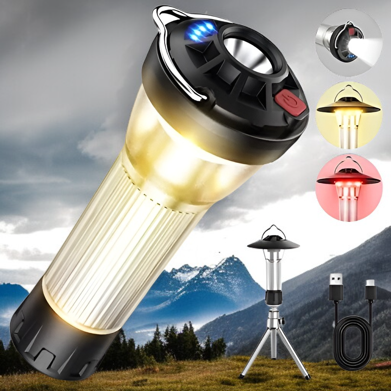Lámpara LED resistente al agua para acampar al aire libre