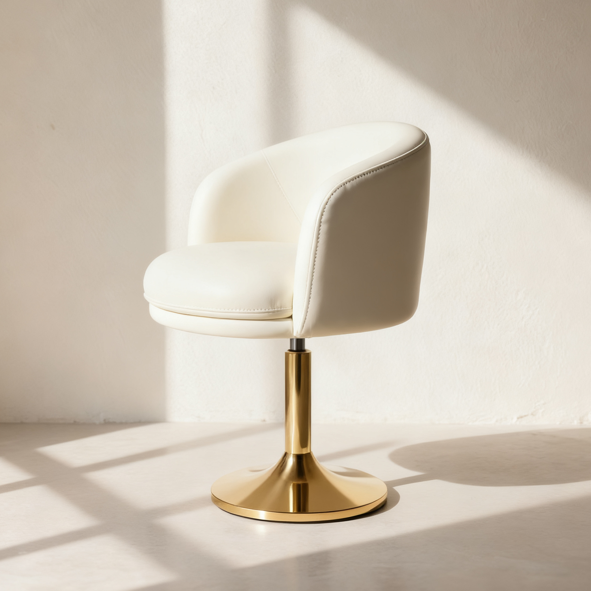 금속 받침 회전 메이크업 의자