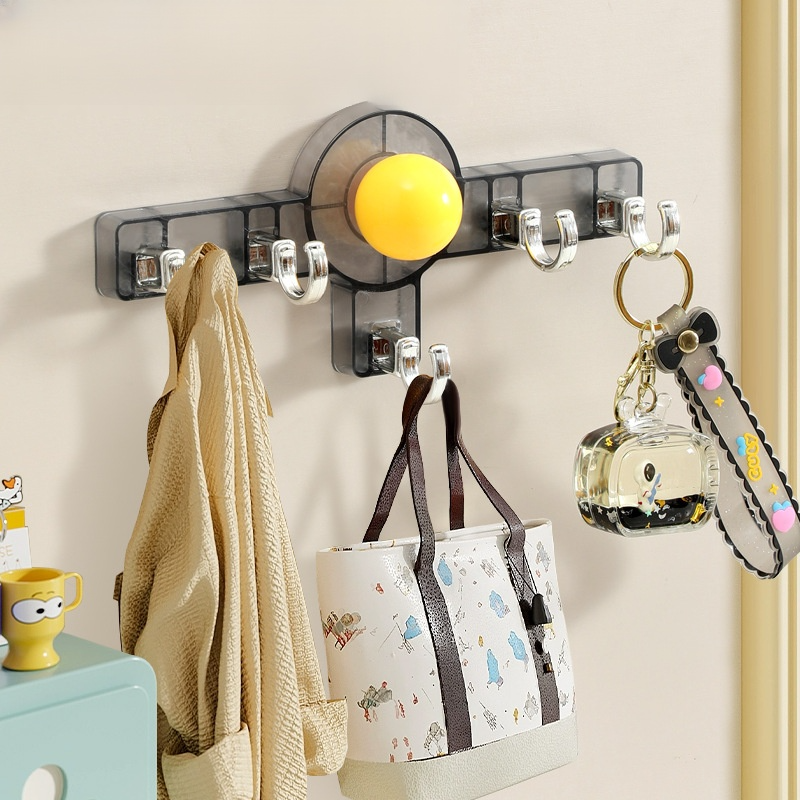 Gancho de hilera larga con ventosa sin taladro