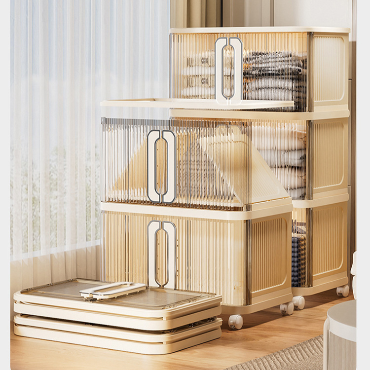 Foldable No-Installation Multi-Functional Storage Cabinet