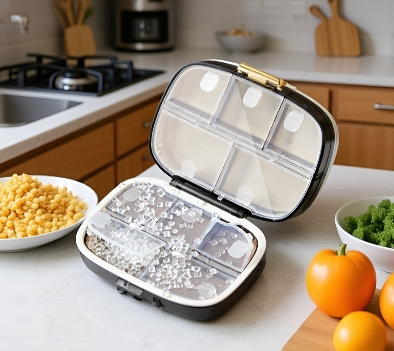 分格設計藥盒方便藥品分類