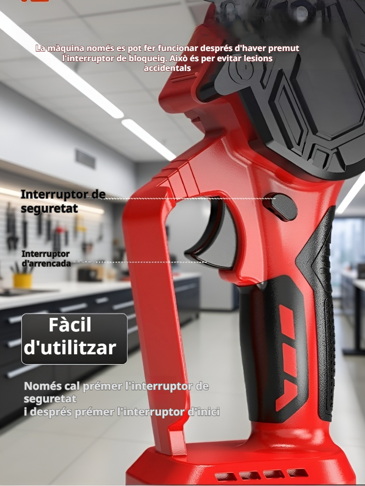 Motoserra sense fils portàtil "Eina de Tala" 