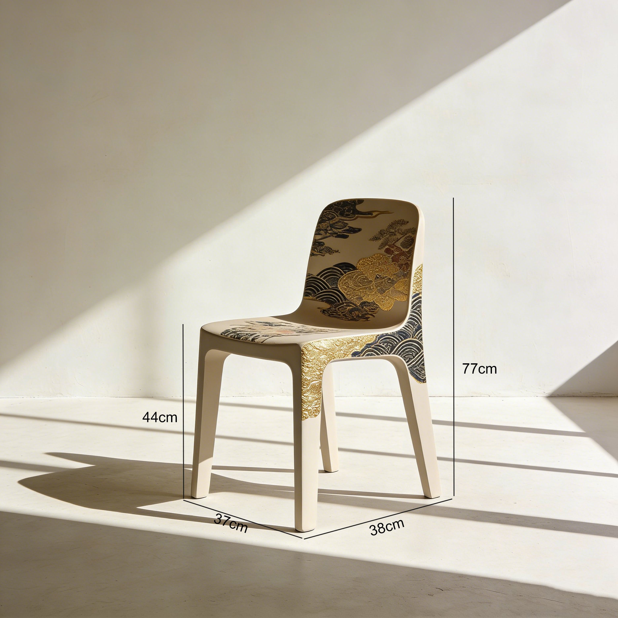 スタイリッシュなデザインのダイニングチェア