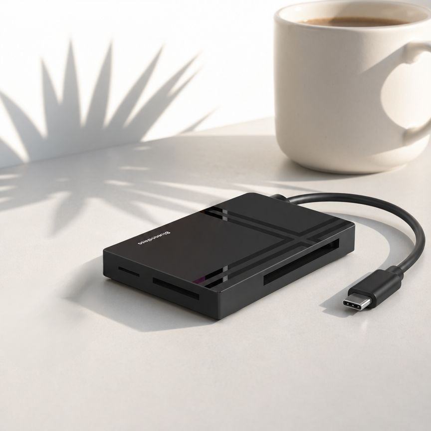 Lector de tarjetas multifunción USB 3.0 Type-C para móvil y PC, CF/SD/TF/MS/M2
