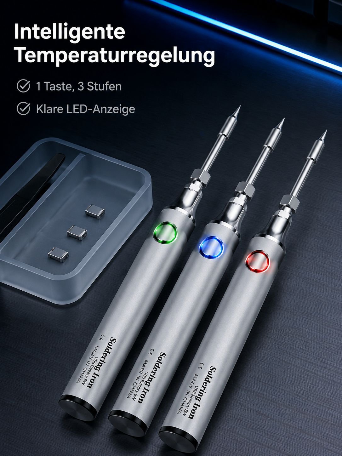 Lötkolben-Set für DIY-Projekte und Reparaturen