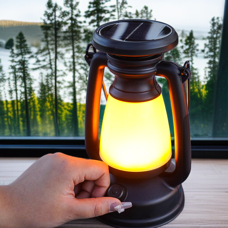 アウトドア用レトロポータブルキャンプランタン