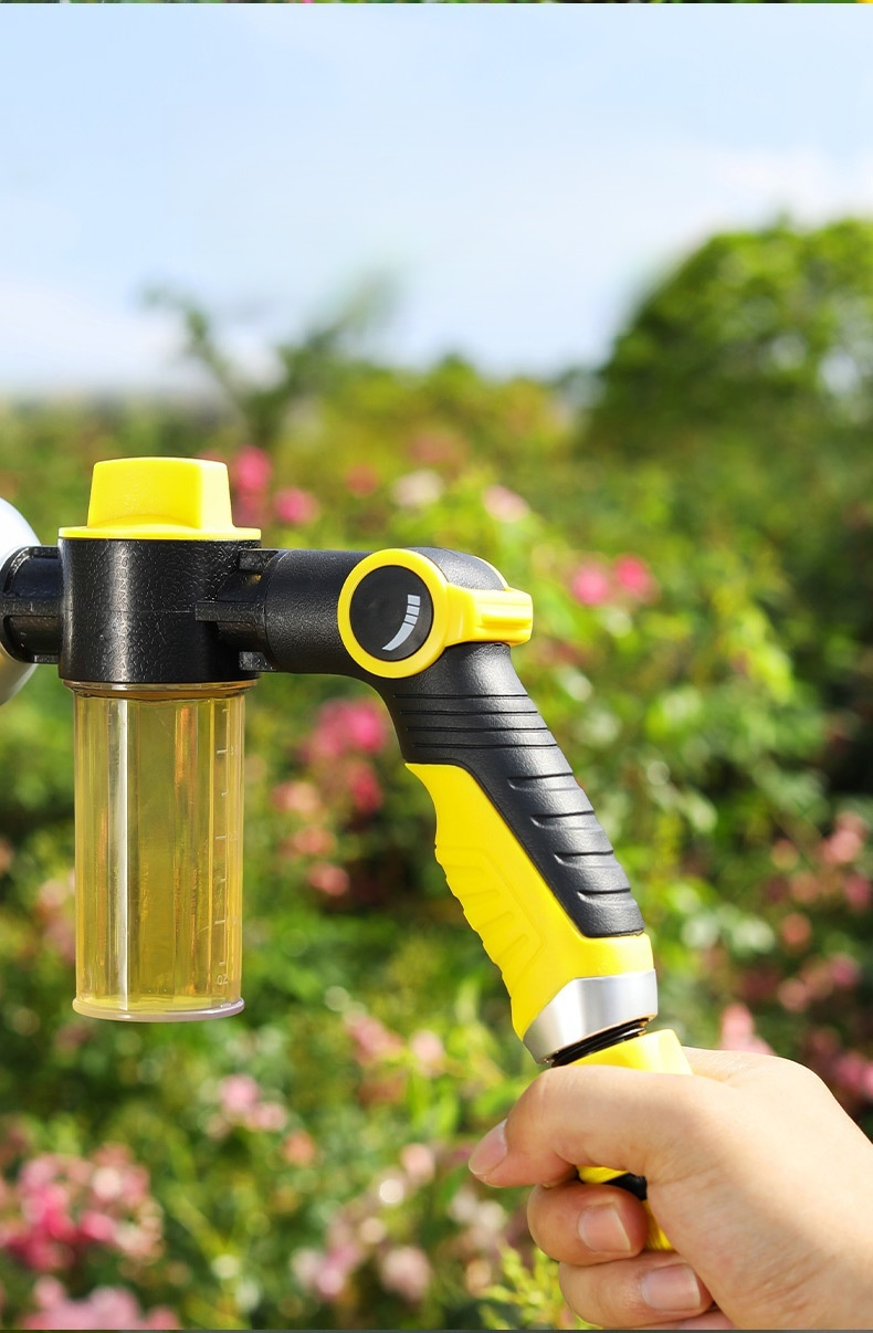 多機能高圧ウォーターガン 洗車・施肥・散水用