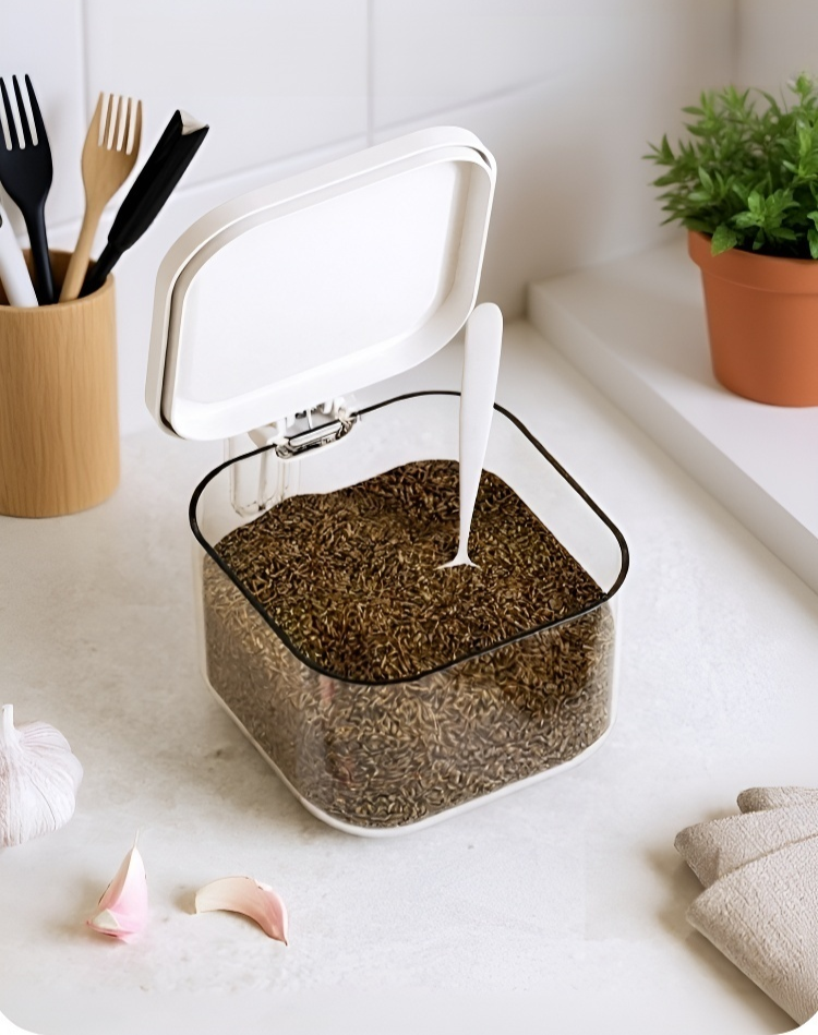 برطمان توابل منزلي للحفاظ على نكهة التوابل