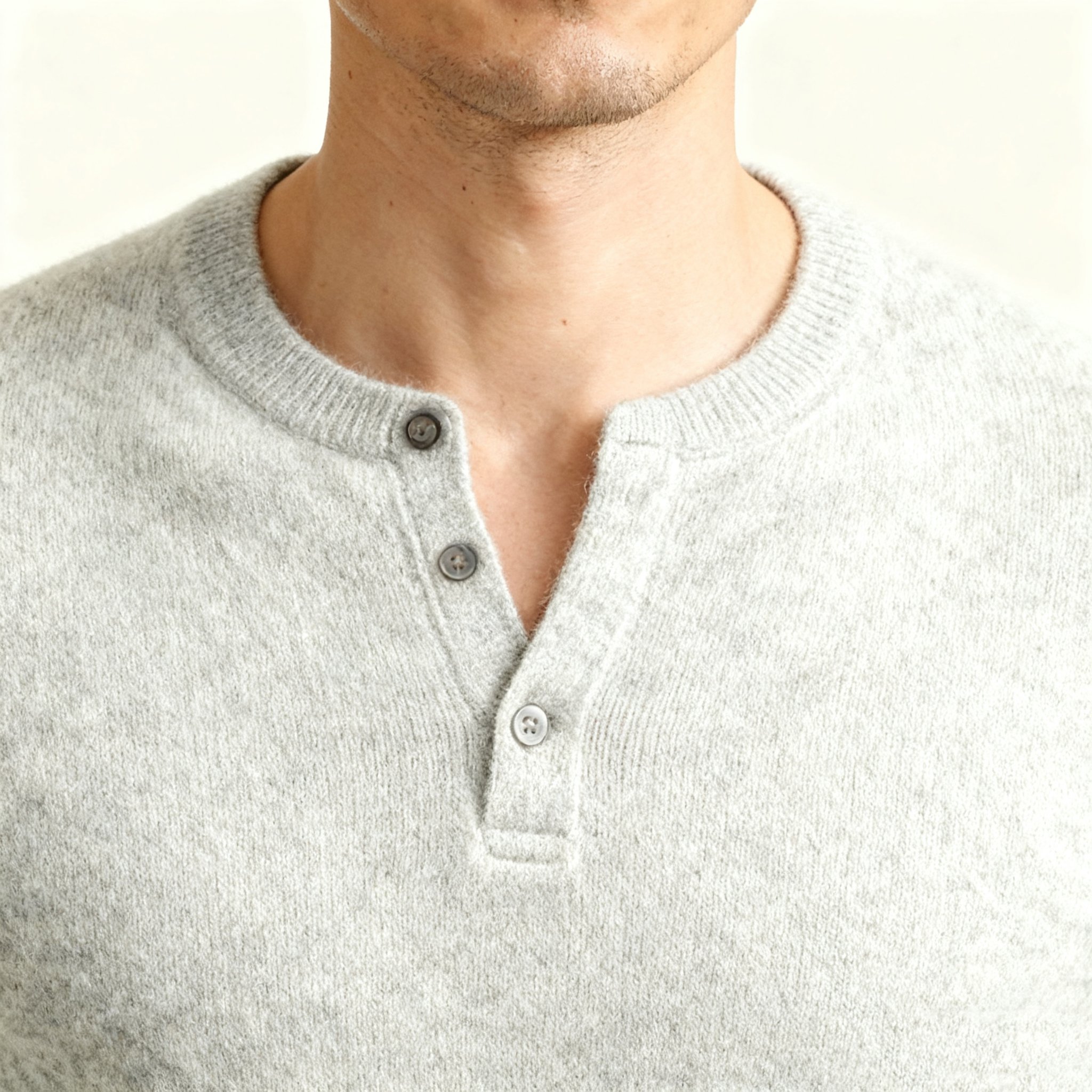 オールドマネースタイル グレー ニットセーター