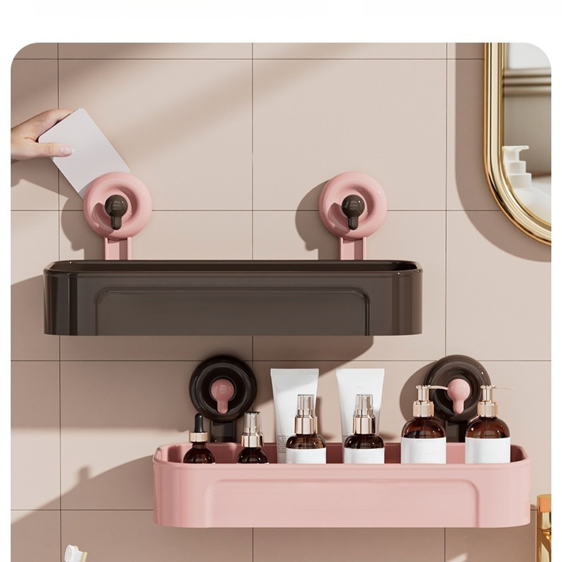  Estante de pared con ventosa, sin necesidad de taladrar