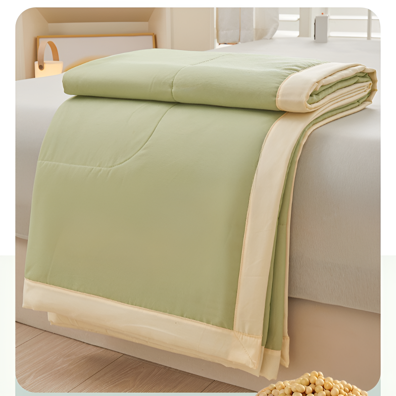 기계세탁 가능한 여름용 대두 충전 이불