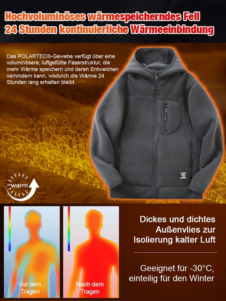 【Kanada-Auswahl】Nicht voluminös, warmhaltend, dickes Fleece.